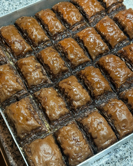 Baklava cu ciocolată